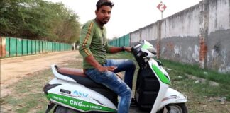 how to fit cng kit in Activa